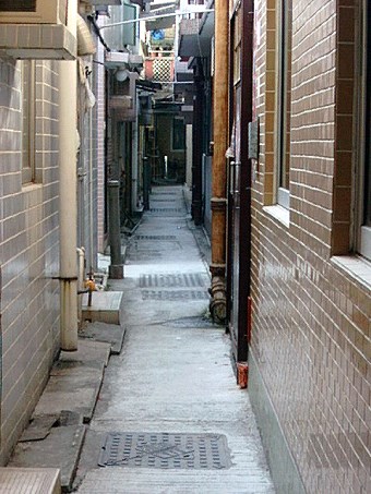 Narrow Streets unsuitable for conventional gravity sewerage system