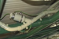 Vacuum Interface Valve suspended in roof