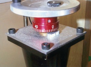 Stan's solution to a way to operate a Sherline CNC axis manually when a stepper motor is not available or needed.
